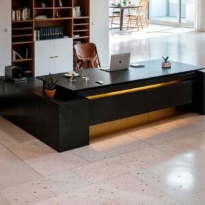 Escritorio de Cristal "Crystal Clear Executive"